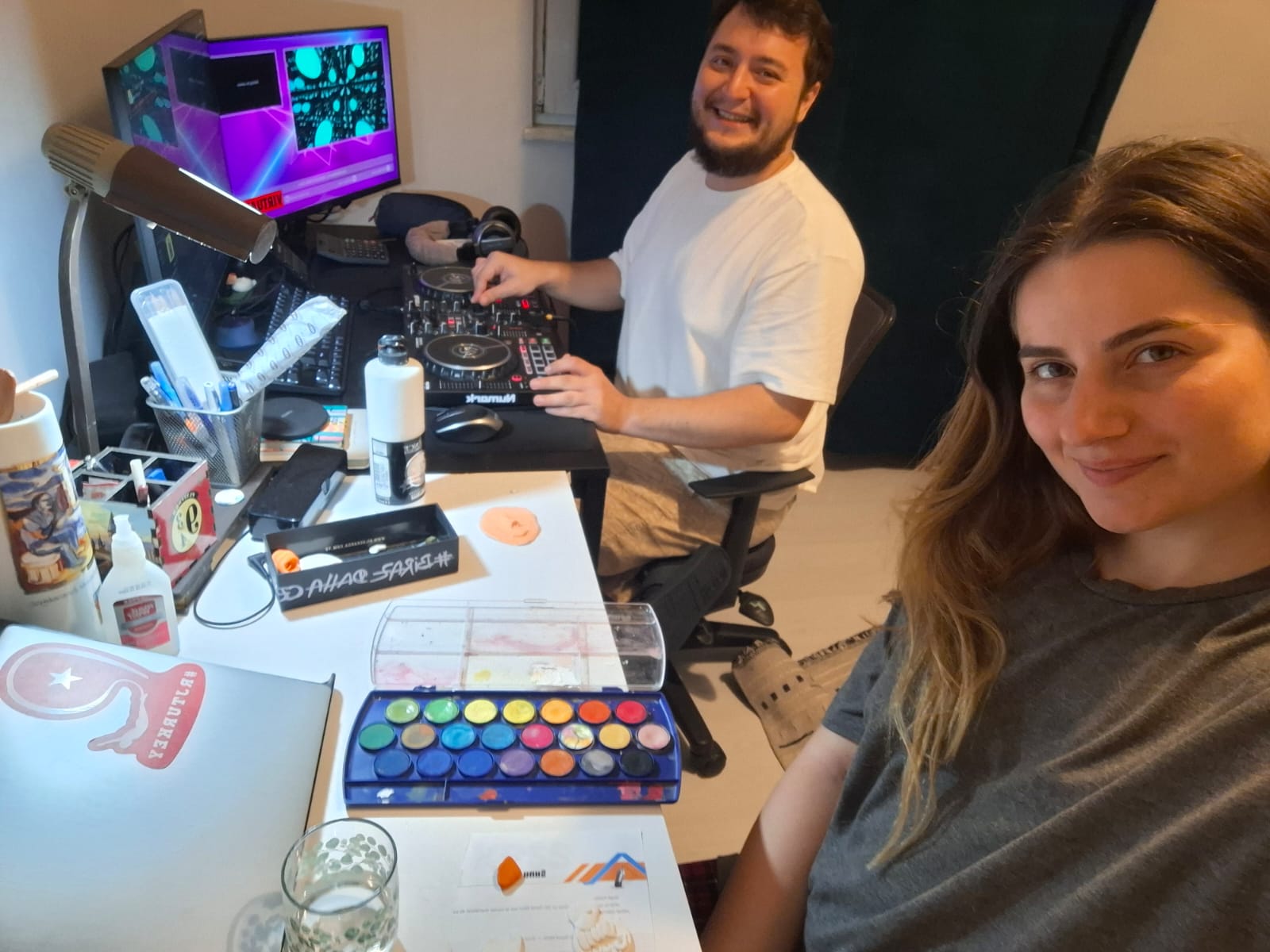 Masa, Mikser ve Suluboyalar
